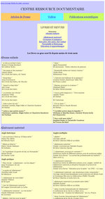 Centre ressource documentaire de l'association IDEES pour les (...)